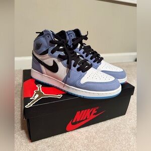 Air Jordan 1 Retro OG High University Blue sz 7y